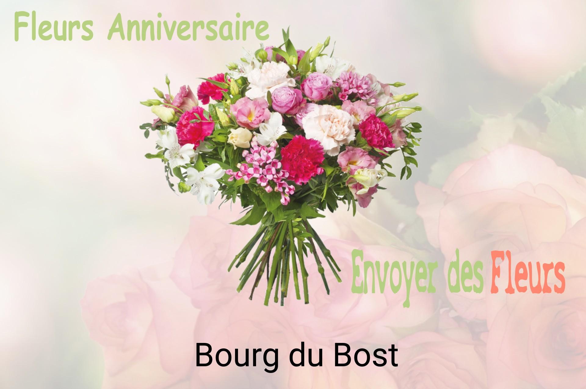 Bouquet de fleurs d’anniversaire livré à Bourg-du-Bost