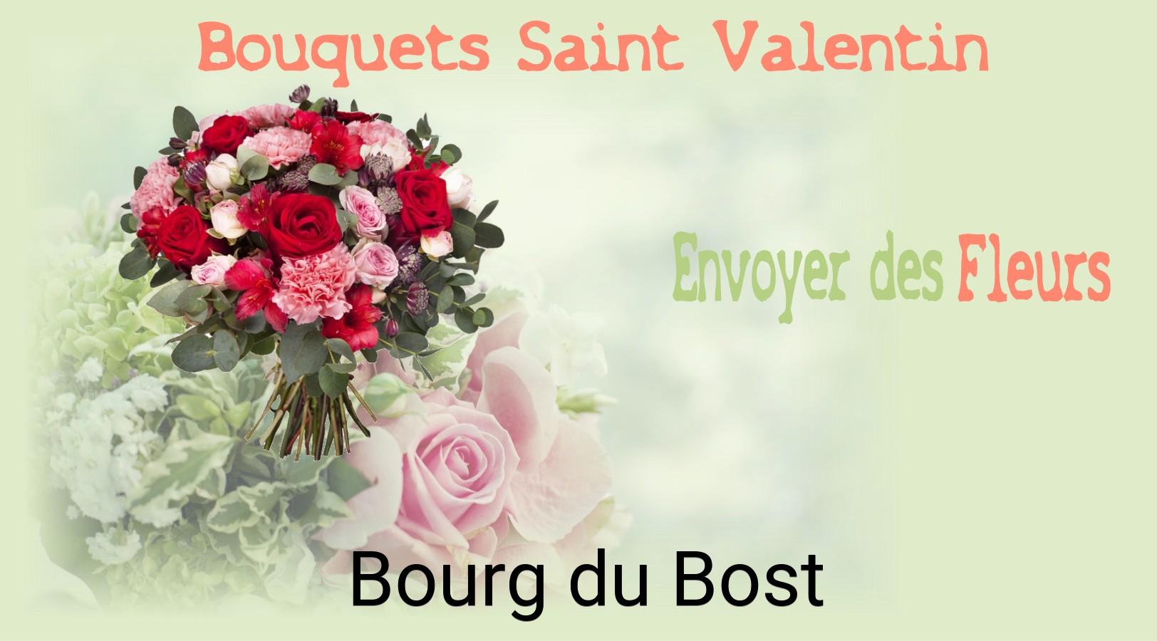 Roses de Saint-Valentin livrées à Bourg-du-Bost